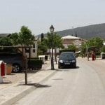 Mobile home park in Spain street view. Image eleven
