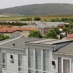 Mobile home park in Spain street view. Image nine